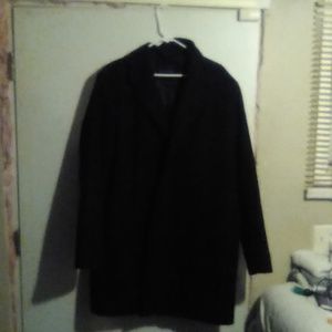 Extra large wool coat